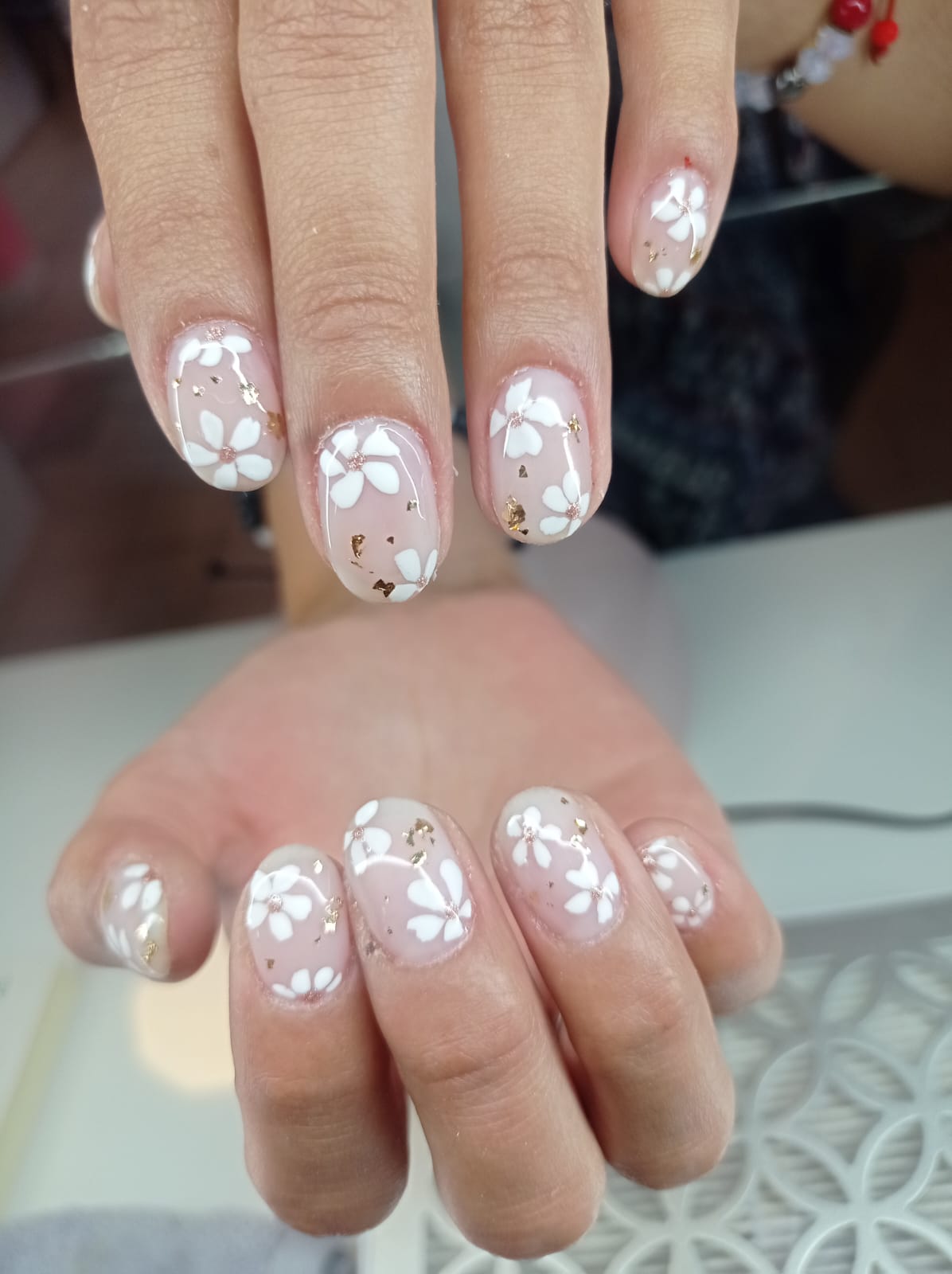 Diseño de uñas realizado en Margarita's Beauty Studio